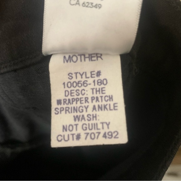 MOTHER Black Women's Jeans - Picture 13 of 16